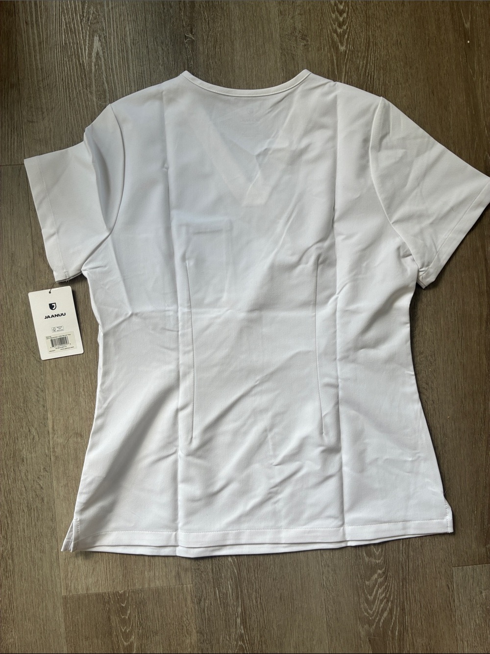 Jaanuu white scrub top - Picture 4 of 5